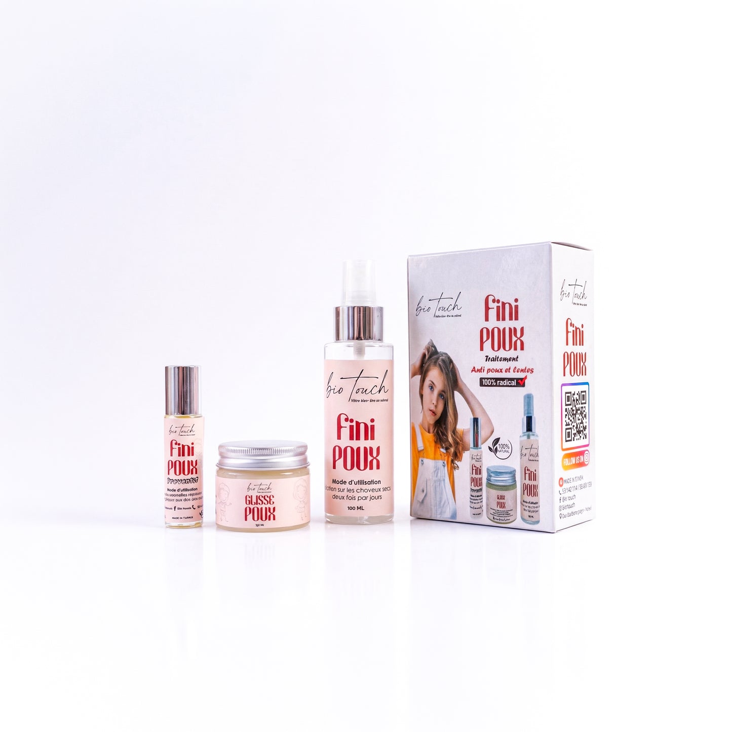 Pack Fini Poux – Bio Touch