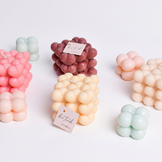 Bougie Bubble Cube