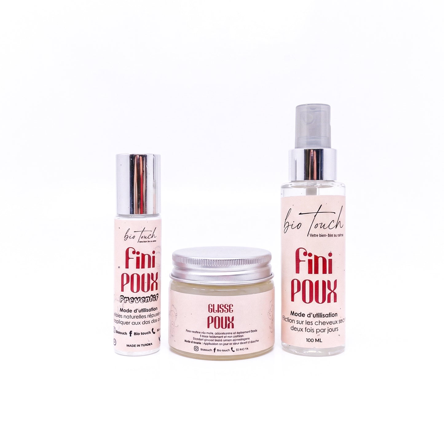 Pack Fini Poux – Bio Touch